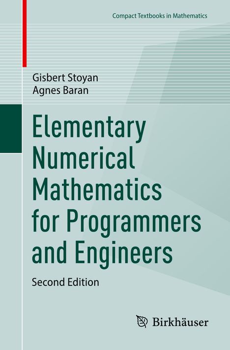 Agnes Baran: Elementary Numerical Mathematics for Programmers and Engineers, Buch