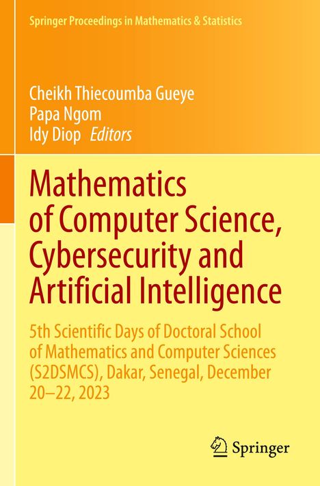 Buchtitel: Mathematics of Computer Science. Autoren: Cheikh Thiecoumba Gueye, Papa Ngom, Idy Diop. Springer-Logo unten.