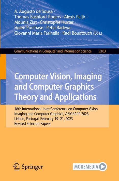 Computer Vision, Imaging and Computer Graphics Theory and Applications, Buch