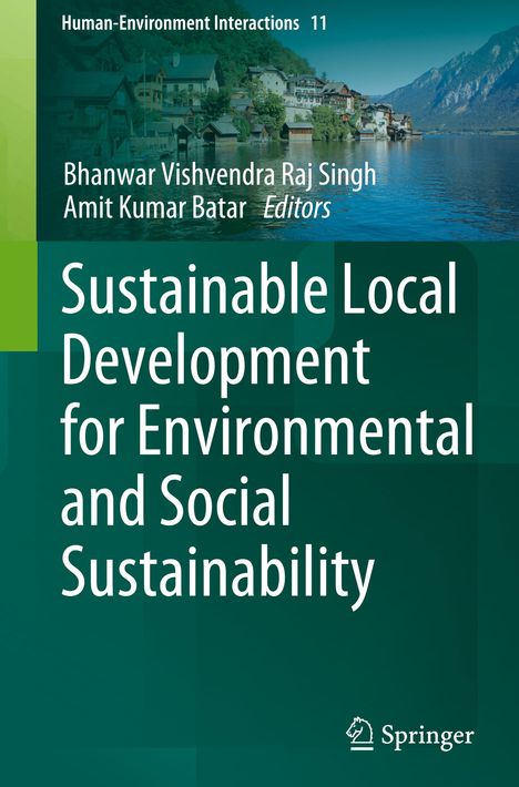 Sustainable Local Development for Environmental and Social Sustainability, Buch