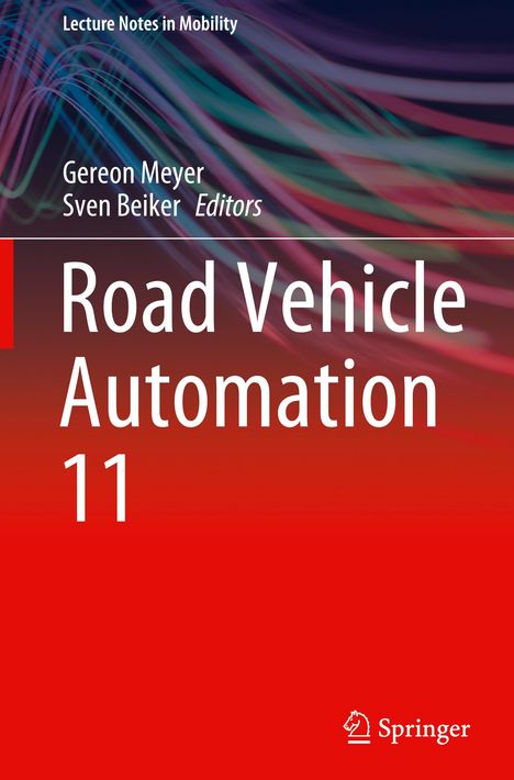 Road Vehicle Automation 11, Buch