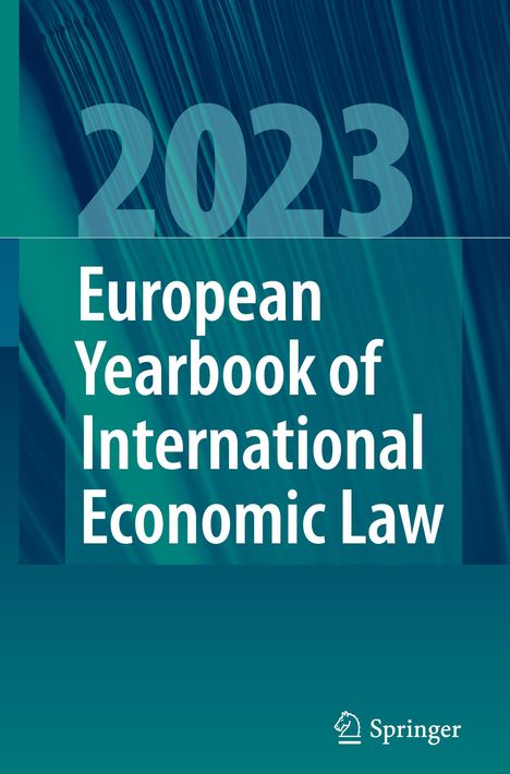 European Yearbook of International Economic Law 2023, Buch