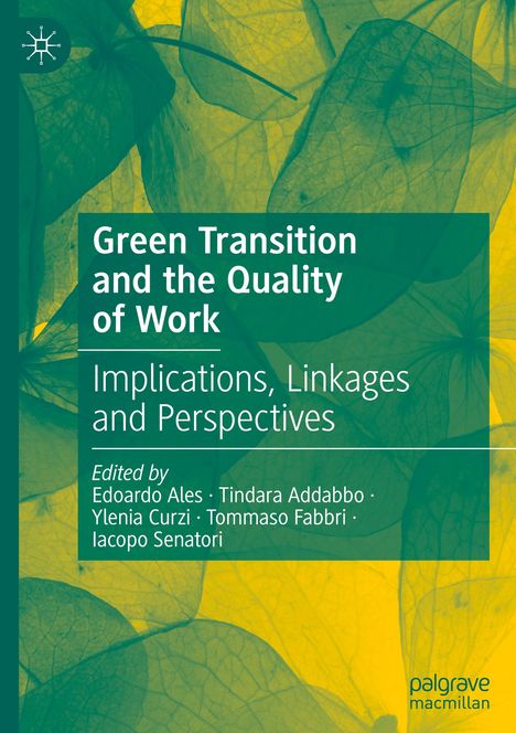 Green Transition and the Quality of Work, Buch