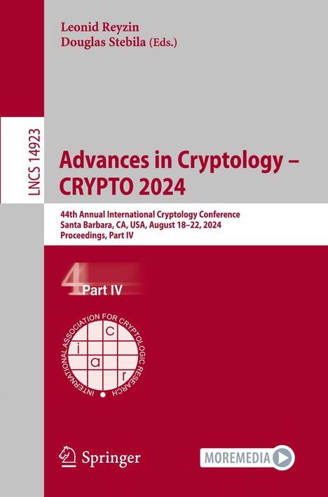 Advances in Cryptology ¿ CRYPTO 2024, Buch