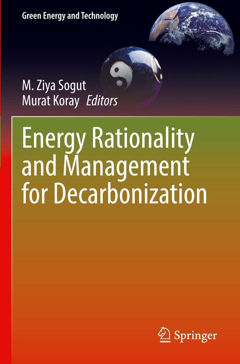 "Energy Rationality and Management for Decarbonization" mit Erde und Yin-Yang-Motiv in dunklem Hintergrund.