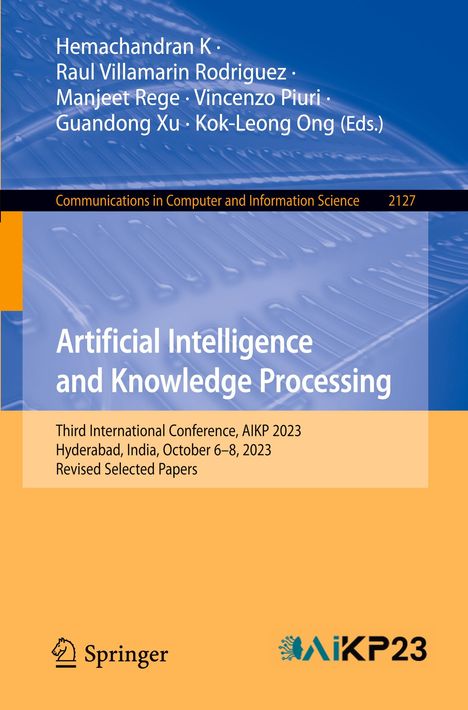 Artificial Intelligence and Knowledge Processing, Buch