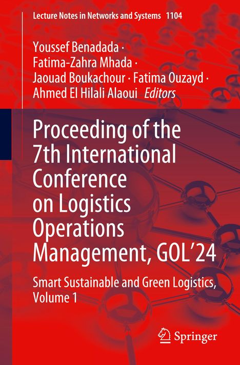 Proceeding of the 7th International Conference on Logistics Operations Management, GOL'24, Buch