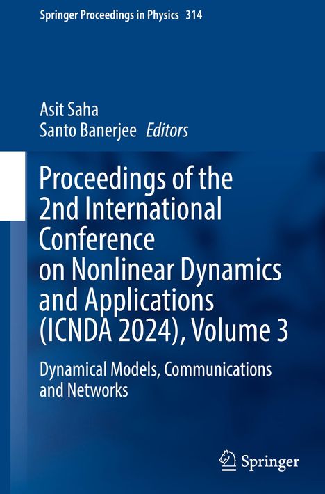 Proceedings of the 2nd International Conference on Nonlinear Dynamics and Applications (ICNDA 2024), Volume 3, Buch