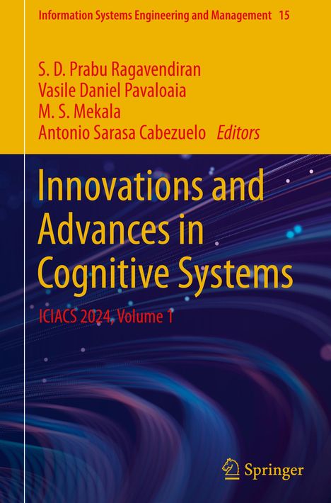 Innovations and Advances in Cognitive Systems, Buch