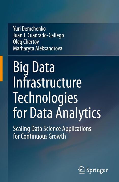 Yuri Demchenko: Big Data Infrastructure Technologies for Data Analytics, Buch