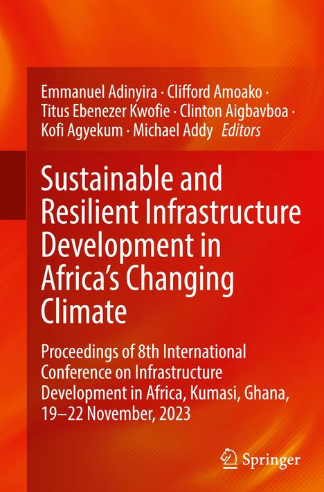 Sustainable and Resilient Infrastructure Development in Africa's Changing Climate, Buch