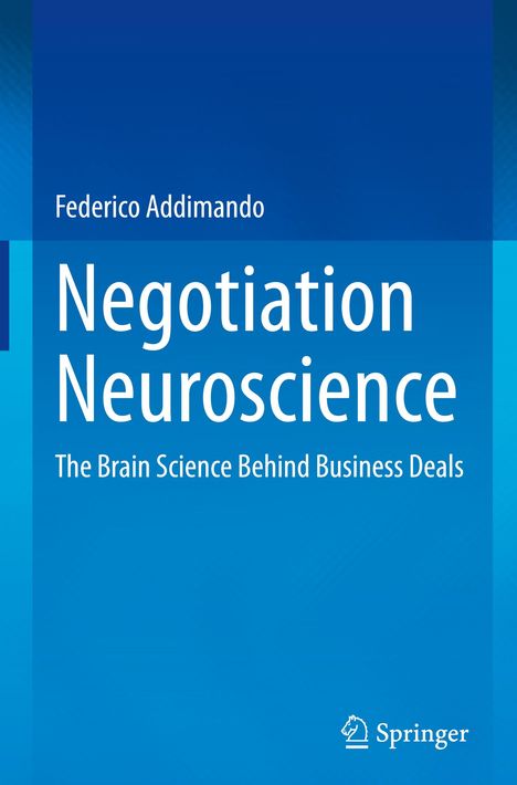 Federico Addimando: Negotiation Neuroscience, Buch