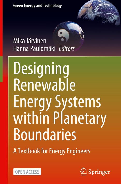 Designing Renewable Energy Systems within Planetary Boundaries, Buch