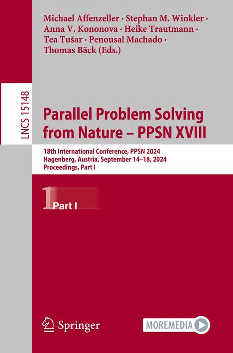 Parallel Problem Solving from Nature ¿ PPSN XVIII, Buch