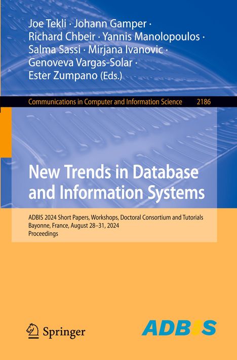 New Trends in Database and Information Systems, Buch