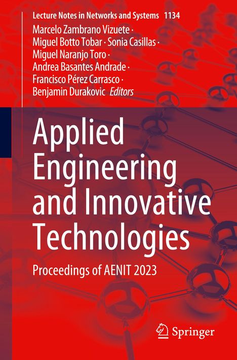 Applied Engineering and Innovative Technologies, Buch