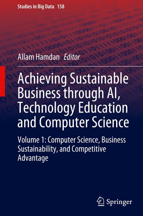 Achieving Sustainable Business through AI, Technology Education and Computer Science, Buch