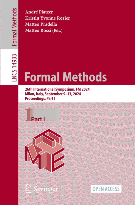 Formal Methods, Buch