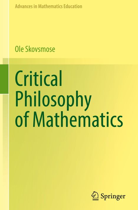 Ole Skovsmose: Critical Philosophy of Mathematics, Buch