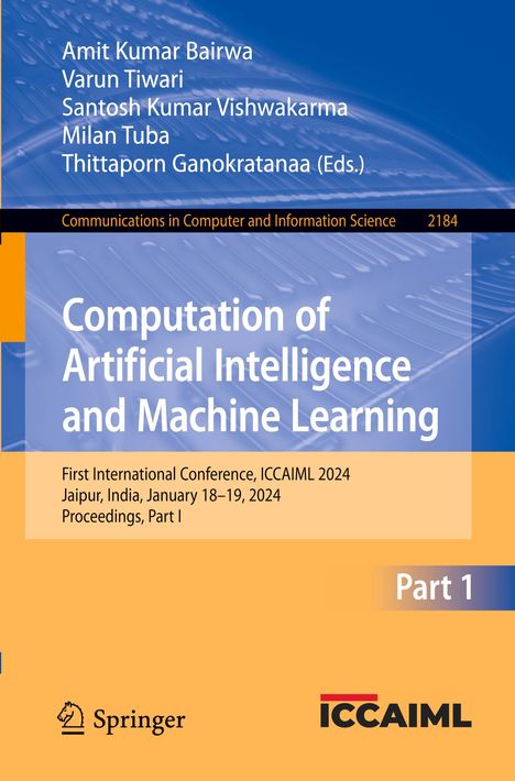 Computation of Artificial Intelligence and Machine Learning, Buch