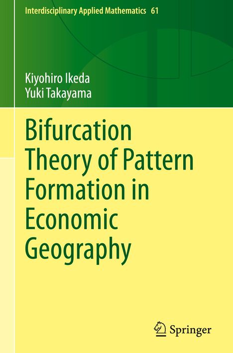 Yuki Takayama: Bifurcation Theory of Pattern Formation in Economic Geography, Buch