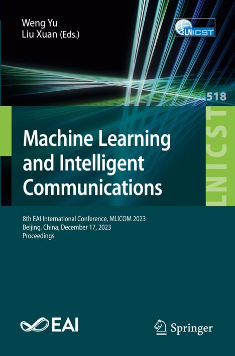 Machine Learning and Intelligent Communication, Buch