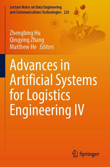 Advances in Artificial Systems for Logistics Engineering IV, Buch