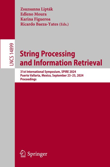 String Processing and Information Retrieval, Buch