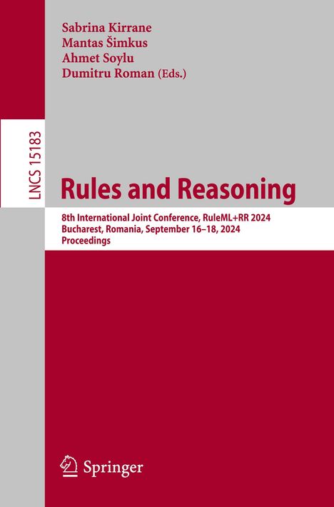 Rules and Reasoning, Buch