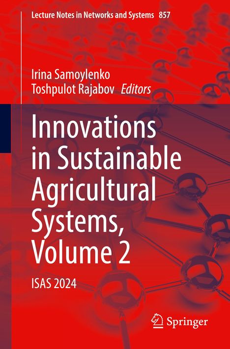 Innovations in Sustainable Agricultural Systems, Volume 2, Buch