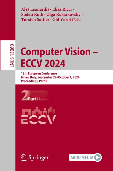 Computer Vision ¿ ECCV 2024, Buch