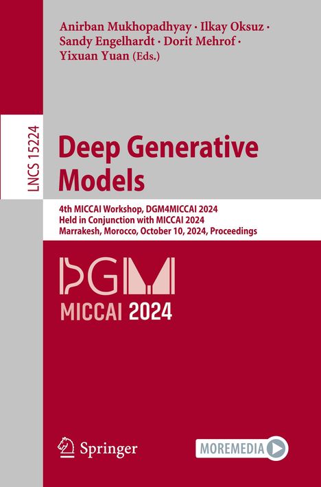 Deep Generative Models, Buch