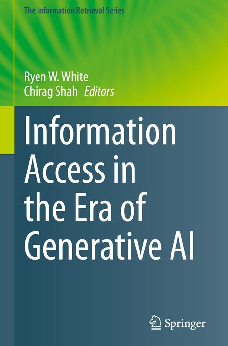 Information Access in the Era of Generative AI, Buch