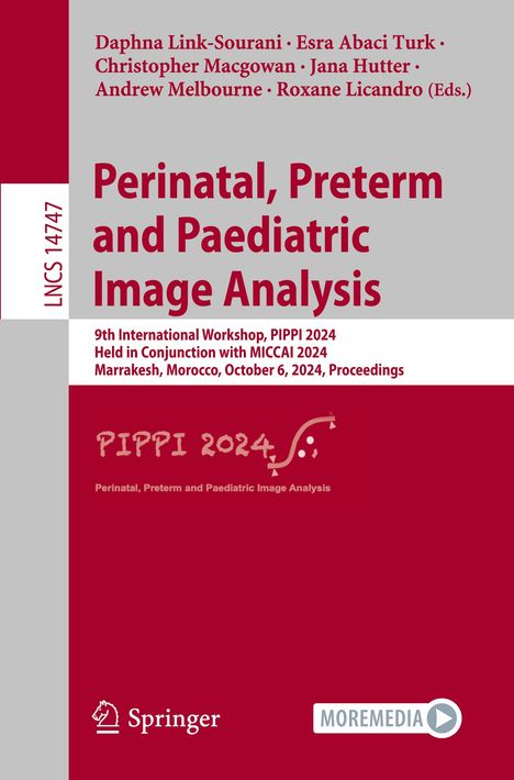 Perinatal, Preterm and Paediatric Image Analysis, Buch