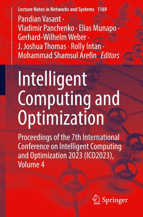 Intelligent Computing and Optimization, Buch