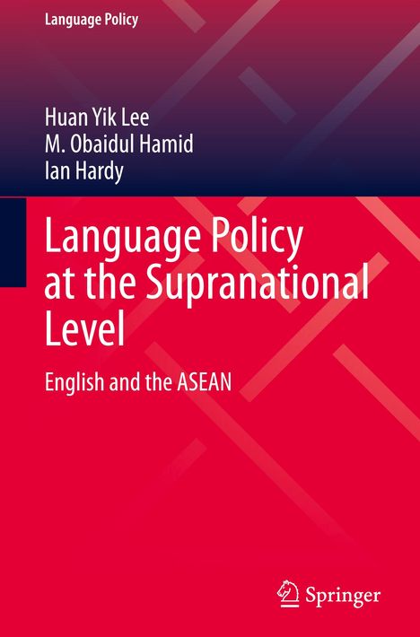 Huan Yik Lee: Language Policy at the Supranational Level, Buch