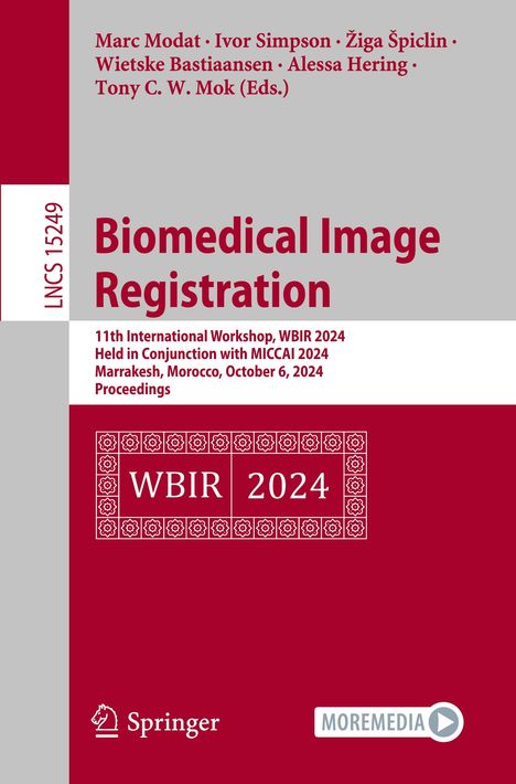 Biomedical Image Registration, Buch