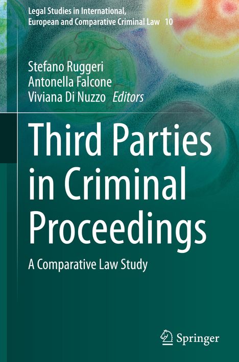 Third Parties in Criminal Proceedings, Buch