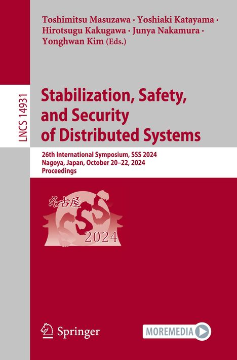 Stabilization, Safety, and Security of Distributed Systems, Buch