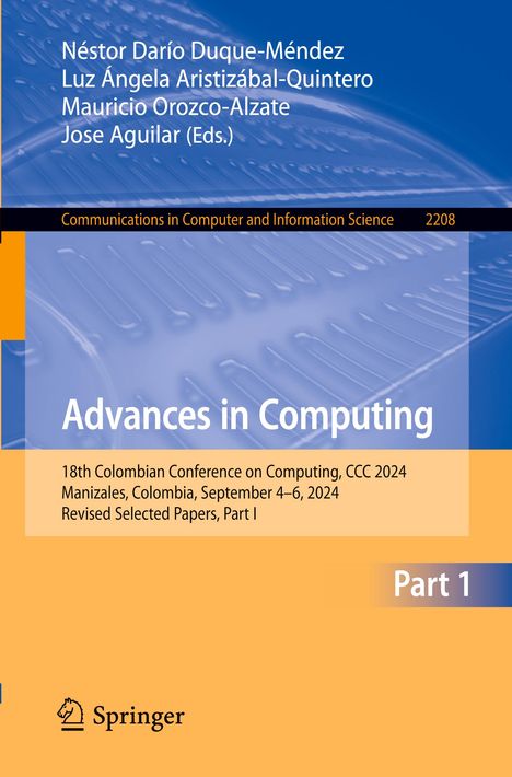 Advances in Computing, Buch