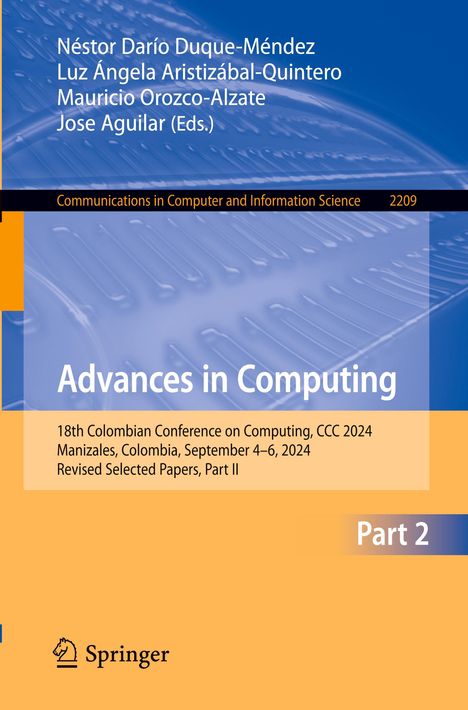 Advances in Computing, Buch