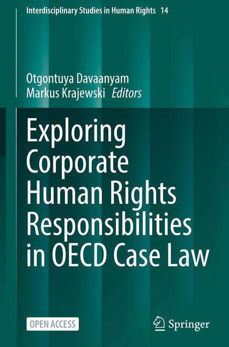 Exploring Corporate Human Rights Responsibilities in OECD Case Law, Buch