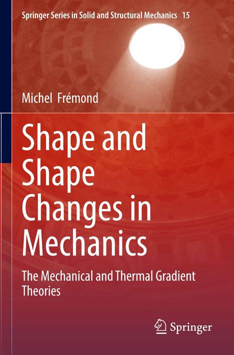 Springer Buch: Shape and Shape Changes in Mechanics, Michel Frémond. Illustration: Lichtstrahl durch runde Öffnung.