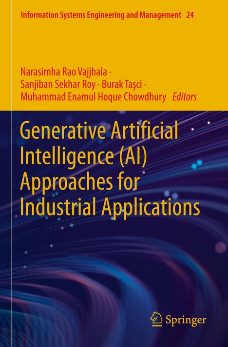 Information Systems Engineering and Management 24. Autoren: Narasimha Rao Vajjala, andere. Gelbes und lila Design.