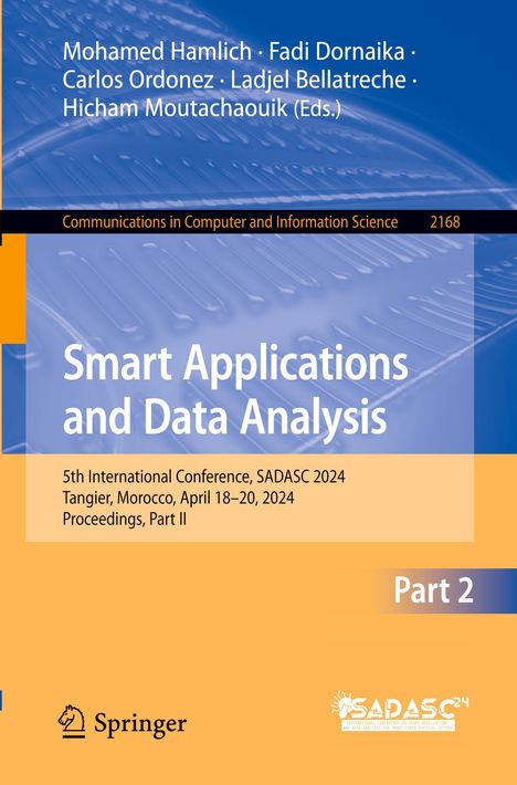 Smart Applications and Data Analysis, Buch