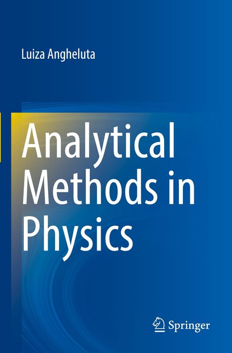 „Luiza Angheluta, Analytical Methods in Physics“. Blaues Cover mit stilisierten Wellen und Springer-Logo.