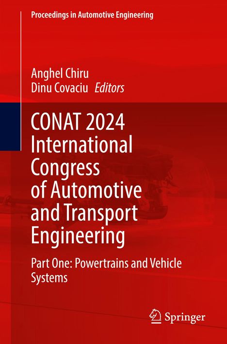 CONAT 2024 International Congress of Automotive and Transport Engineering, Buch