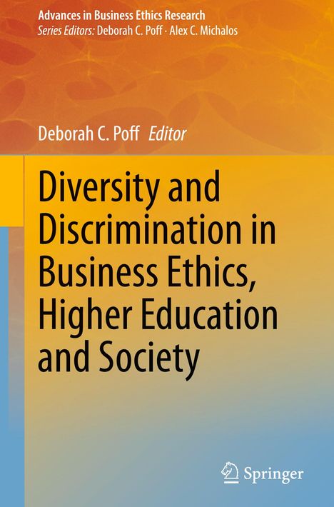 Diversity and Discrimination in Business Ethics, Higher Education and Society, Buch