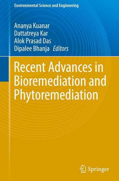 Recent Advances in Bioremediation and Phytoremediation, Buch