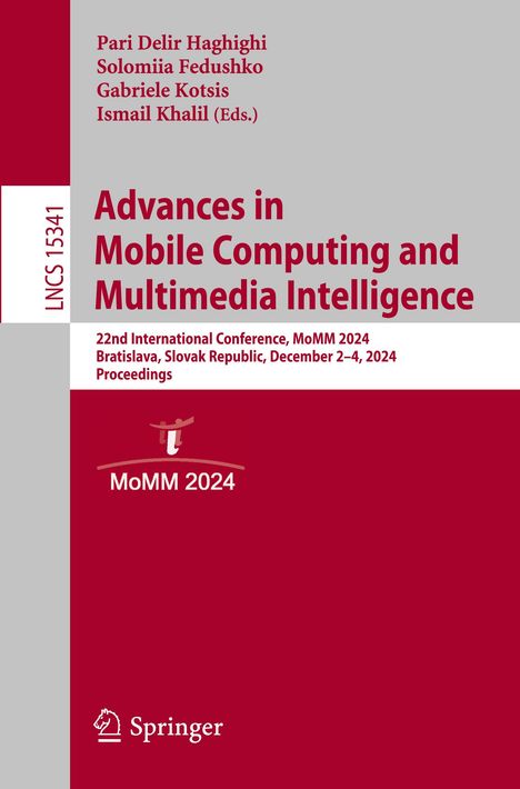 Advances in Mobile Computing and Multimedia Intelligence, Buch